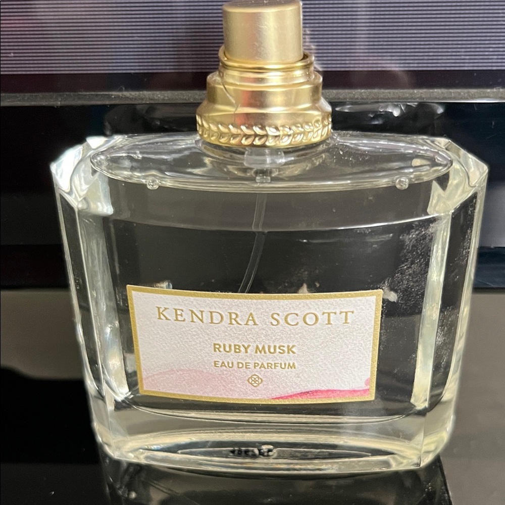 Full Bottle Ruby Scott Ruby Musk Clear Glass Bottle 3.4 oz